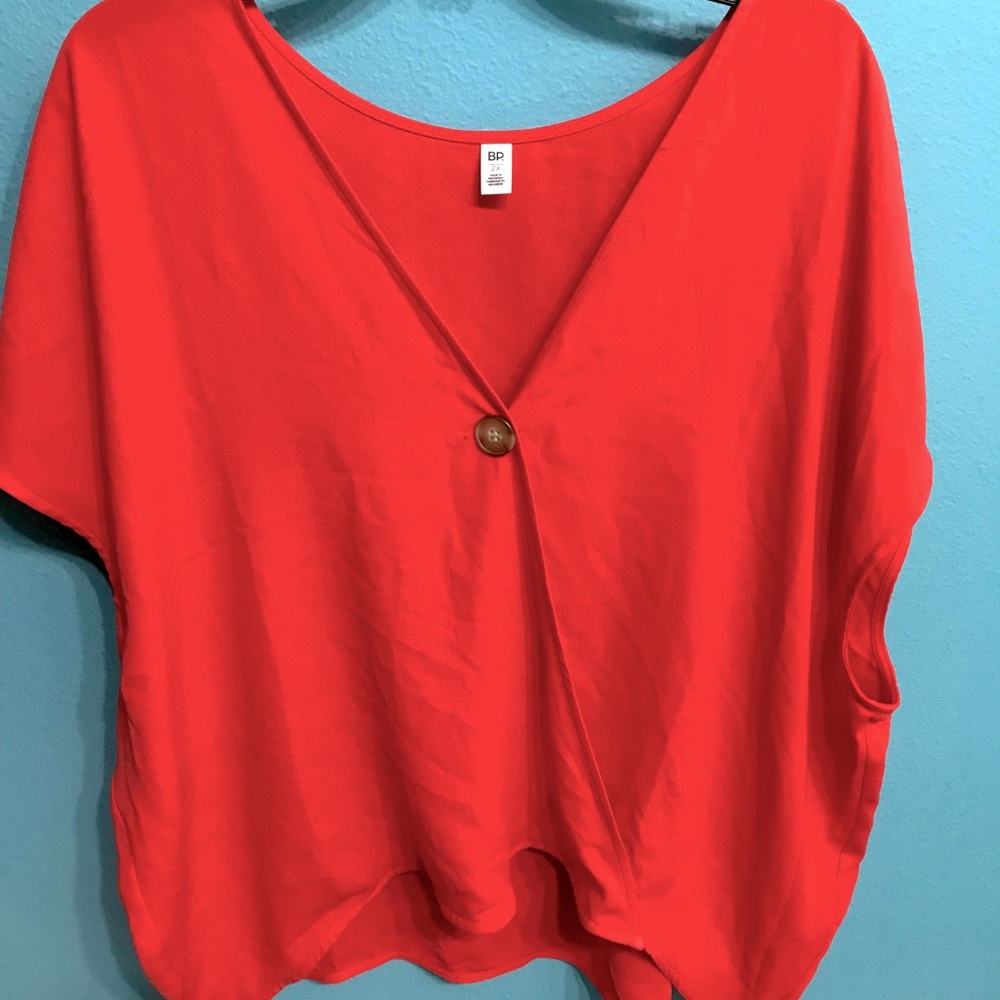 Orange Blouse